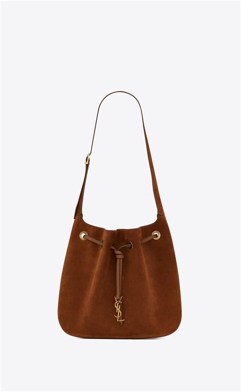 paris vii medium hobo bag in suede 